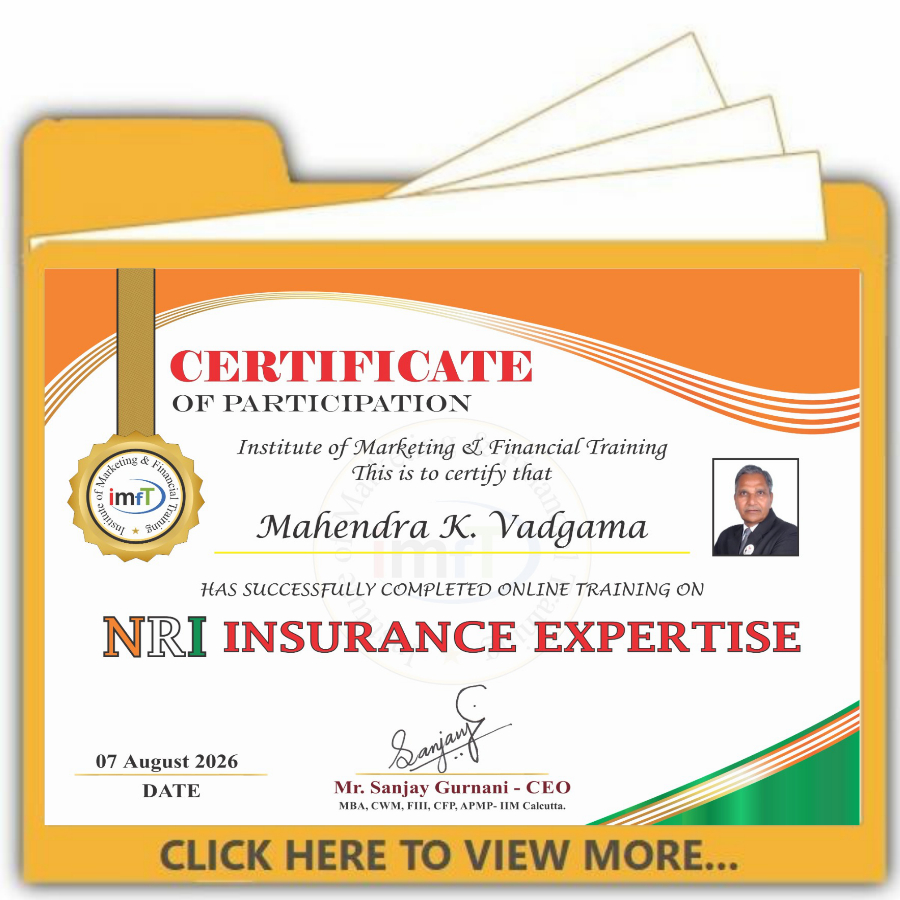 OUR CERTIFICATES